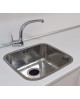 Lavabo / Grifo Medical de acero inox.